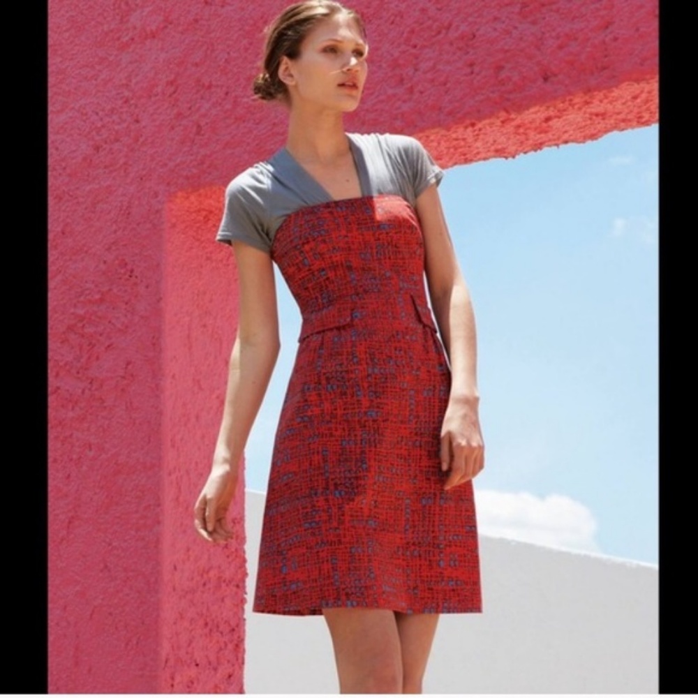 Anthropologie Tabitha Crosshatch Dress 8